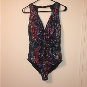 Hollie Watman Open Back One Piece Bathing Suit